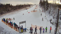 Kamera u nástupu na vlek svah A