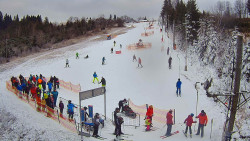 Kamera u nástupu na vlek svah A