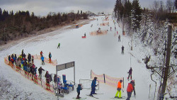 Kamera u nástupu na vlek svah A