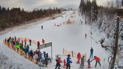 Kamera u nástupu na vlek svah A