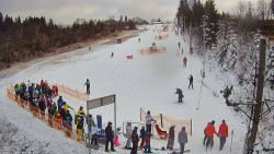 Kamera u nástupu na vlek svah A