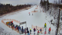 Kamera u nástupu na vlek svah A