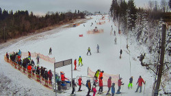 Kamera u nástupu na vlek svah A