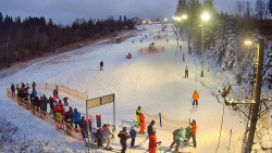 Kamera u nástupu na vlek svah A