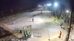 Kamera u nástupu na vlek svah A