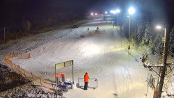 Kamera u nástupu na vlek svah A