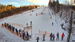 Kamera u nástupu na vlek svah A
