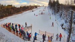 Kamera u nástupu na vlek svah A