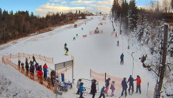 Kamera u nástupu na vlek svah A