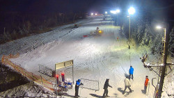 Kamera u nástupu na vlek svah A