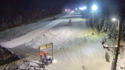 Kamera u nástupu na vlek svah A