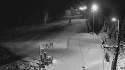 Kamera u nástupu na vlek svah A