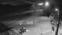 Kamera u nástupu na vlek svah A