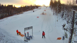 Kamera u nástupu na vlek svah A