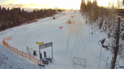 Kamera u nástupu na vlek svah A