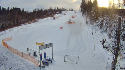 Kamera u nástupu na vlek svah A