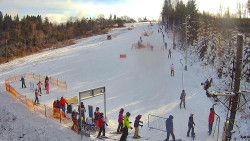 Kamera u nástupu na vlek svah A