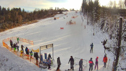 Kamera u nástupu na vlek svah A