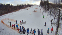 Kamera u nástupu na vlek svah A