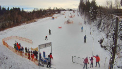 Kamera u nástupu na vlek svah A