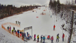 Kamera u nástupu na vlek svah A