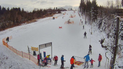 Kamera u nástupu na vlek svah A