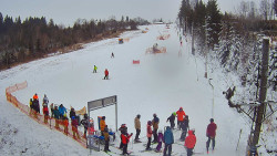 Kamera u nástupu na vlek svah A