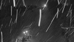 Kamera u nástupu na vlek svah A