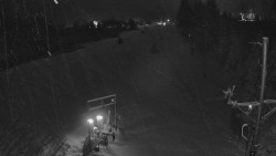 Kamera u nástupu na vlek svah A