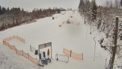 Kamera u nástupu na vlek svah A