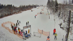 Kamera u nástupu na vlek svah A