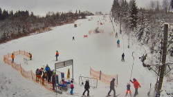 Kamera u nástupu na vlek svah A