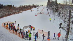 Kamera u nástupu na vlek svah A