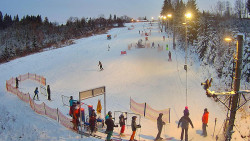 Kamera u nástupu na vlek svah A