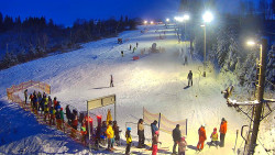 Kamera u nástupu na vlek svah A