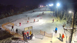 Kamera u nástupu na vlek svah A