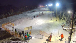 Kamera u nástupu na vlek svah A