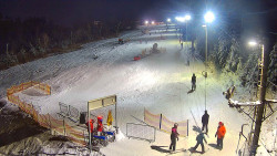 Kamera u nástupu na vlek svah A