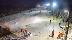 Kamera u nástupu na vlek svah A