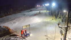 Kamera u nástupu na vlek svah A