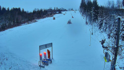 Kamera u nástupu na vlek svah A