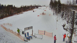 Kamera u nástupu na vlek svah A