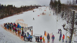 Kamera u nástupu na vlek svah A