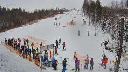 Kamera u nástupu na vlek svah A