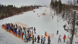 Kamera u nástupu na vlek svah A