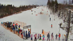 Kamera u nástupu na vlek svah A