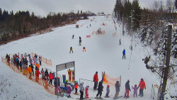 Kamera u nástupu na vlek svah A