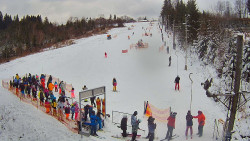 Kamera u nástupu na vlek svah A