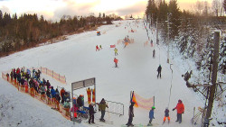 Kamera u nástupu na vlek svah A