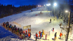 Kamera u nástupu na vlek svah A